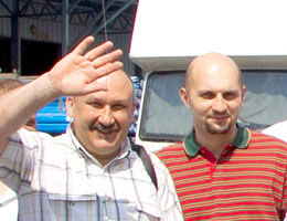 Директор, совладелец ООО «ИЗОК» Владимир МАРМУРА (слева) и коммерческий директор компании Остап НОГА Директор, совладелец ООО «ИЗОК» Владимир МАРМУРА (слева) и коммерческий директор компании Остап НОГА